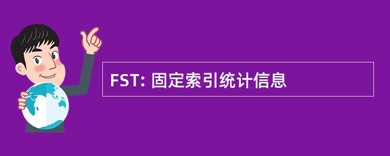 FST: 固定索引统计信息