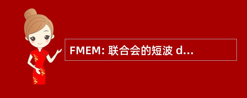 FMEM: 联合会的短波 des 职业学院德音乐学院