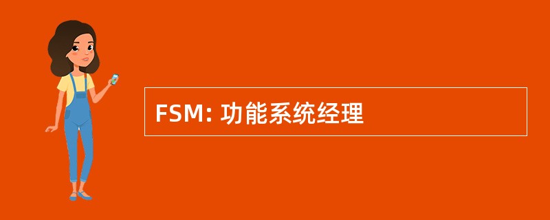 FSM: 功能系统经理