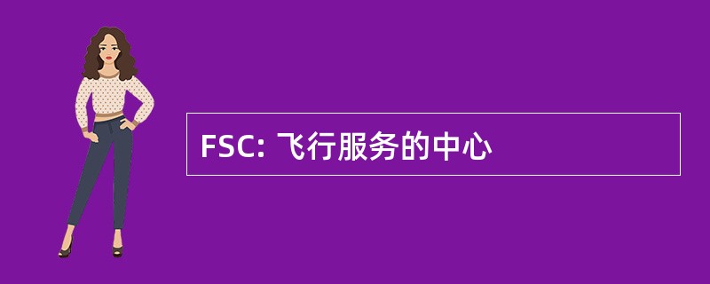 FSC: 飞行服务的中心