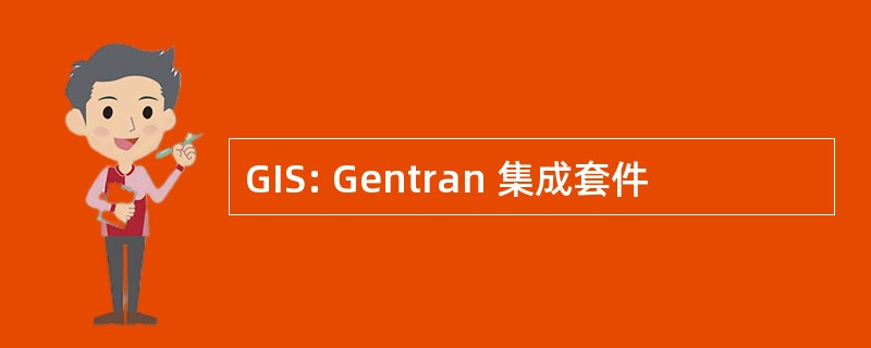 GIS: Gentran 集成套件