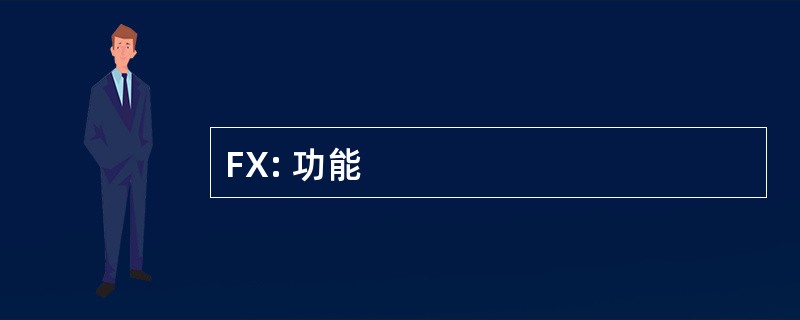 FX: 功能