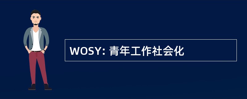 WOSY: 青年工作社会化