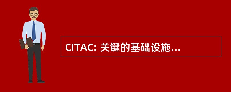 CITAC: 关键的基础设施和威胁评估中心