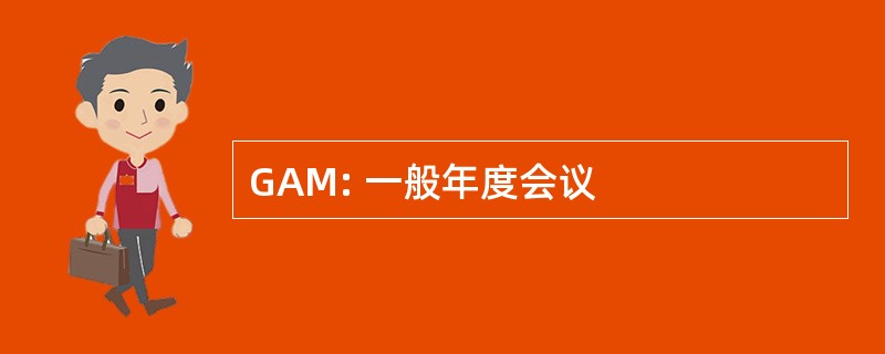 GAM: 一般年度会议