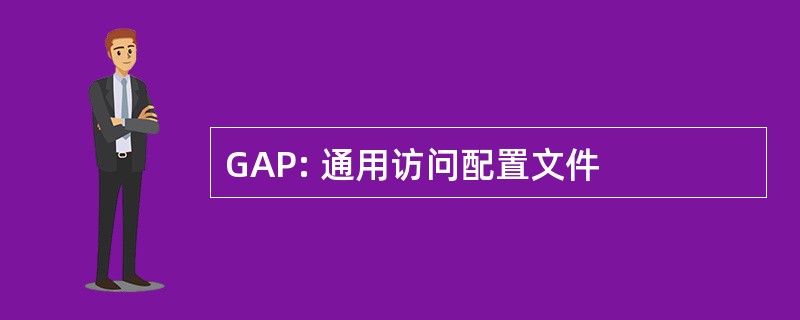 GAP: 通用访问配置文件