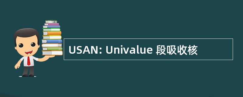 USAN: Univalue 段吸收核