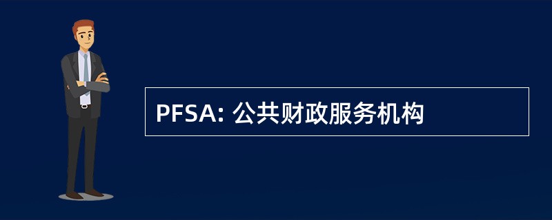 PFSA: 公共财政服务机构