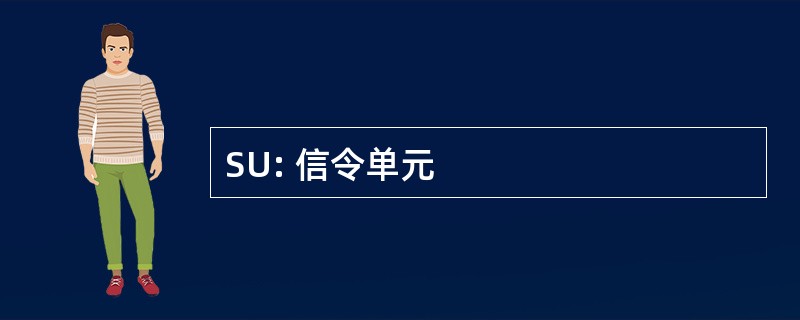 SU: 信令单元