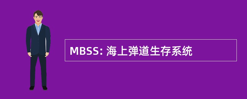 MBSS: 海上弹道生存系统