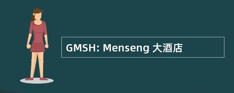 GMSH: Menseng 大酒店