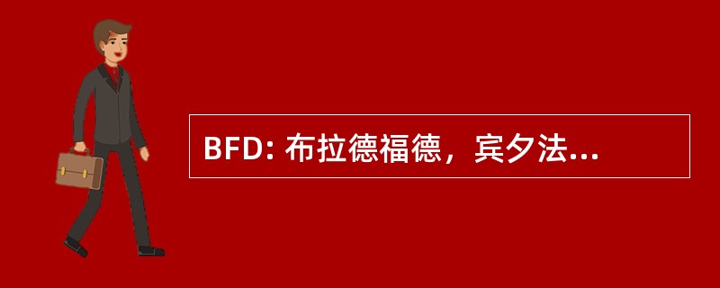 BFD: 布拉德福德，宾夕法尼亚州，美国-布拉德福德区域