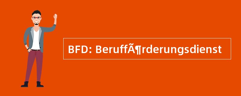 BFD: BeruffÃ¶rderungsdienst