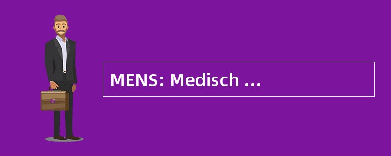 MENS: Medisch Natuurwetenschappelijke Studievereniging