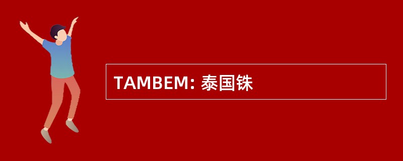 TAMBEM: 泰国铢