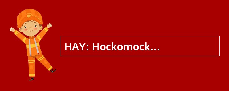 HAY: Hockomock 地区基督教青年会