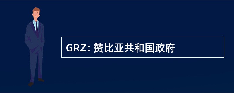 GRZ: 赞比亚共和国政府