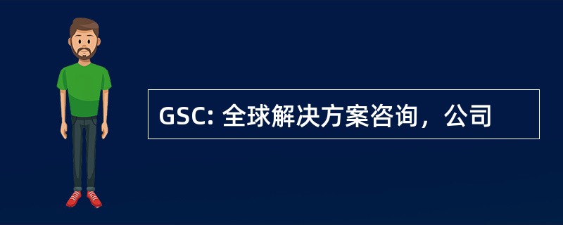 GSC: 全球解决方案咨询，公司