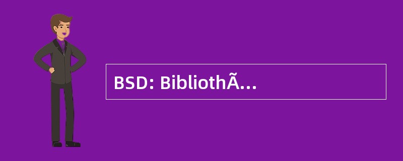 BSD: BibliothÃ¨que 瑞士 de Dendrologie