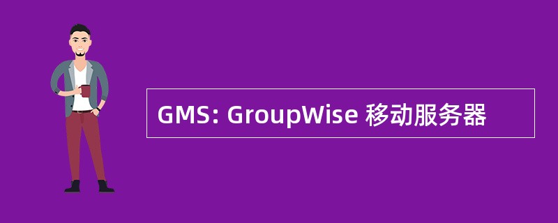 GMS: GroupWise 移动服务器