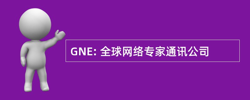 GNE: 全球网络专家通讯公司