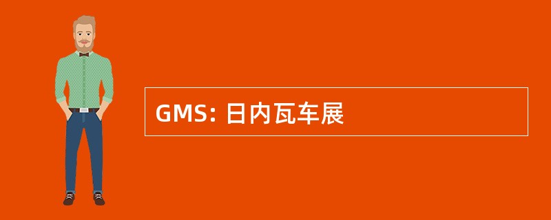 GMS: 日内瓦车展