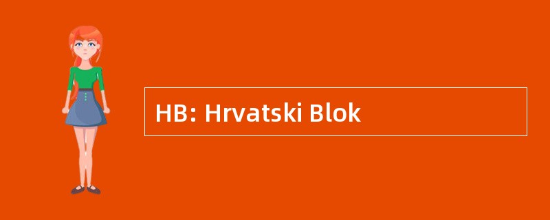 HB: Hrvatski Blok