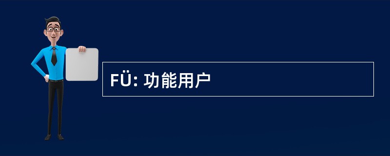 FÜ: 功能用户