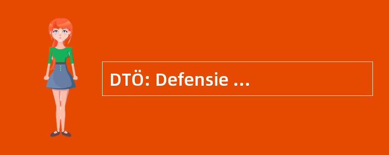 DTÖ: Defensie Telematica Organisatie