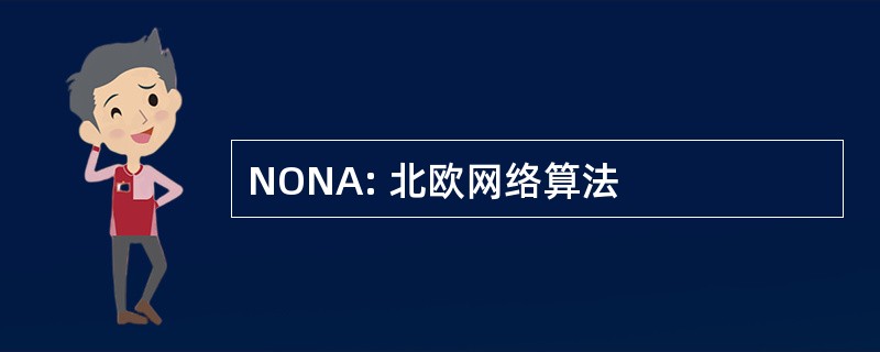 NONA: 北欧网络算法