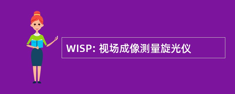 WISP: 视场成像测量旋光仪