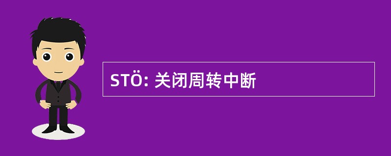 STÖ: 关闭周转中断