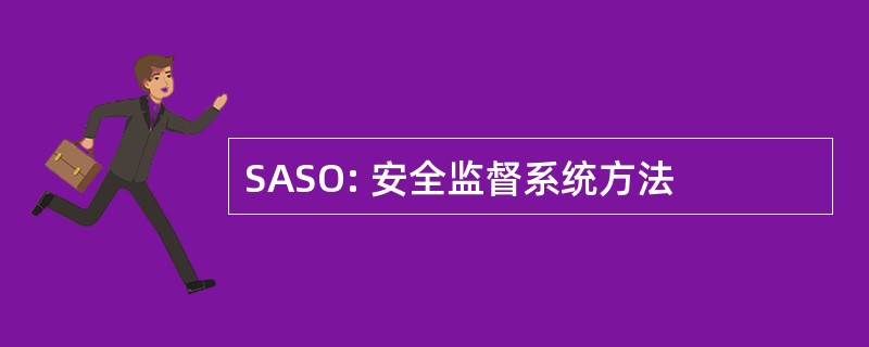 SASO: 安全监督系统方法