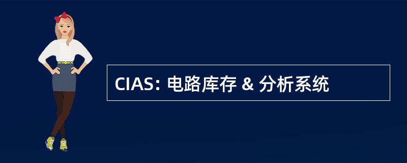 CIAS: 电路库存 & 分析系统