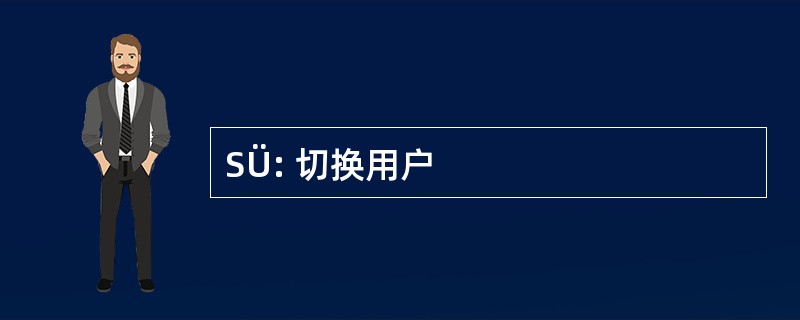 SÜ: 切换用户