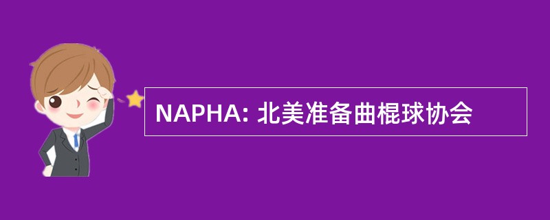 NAPHA: 北美准备曲棍球协会