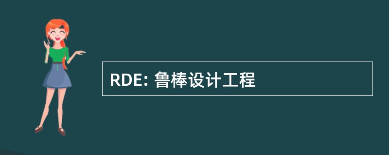 RDE: 鲁棒设计工程