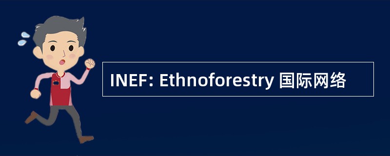 INEF: Ethnoforestry 国际网络