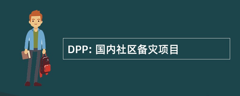 DPP: 国内社区备灾项目