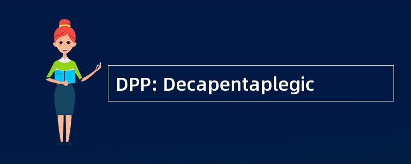 DPP: Decapentaplegic