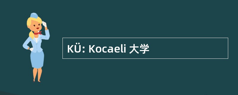 KÜ: Kocaeli 大学