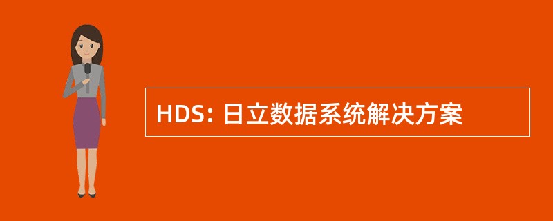 HDS: 日立数据系统解决方案