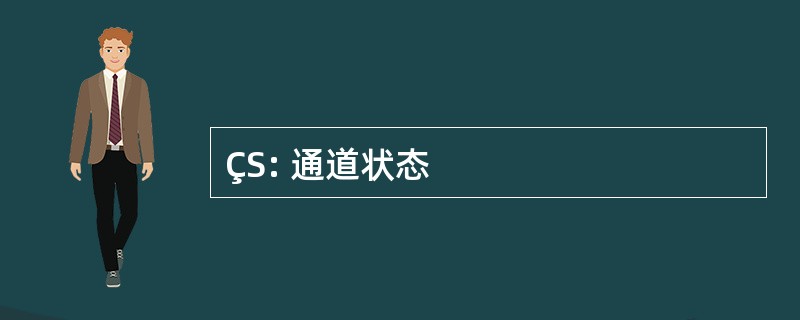 ÇS: 通道状态