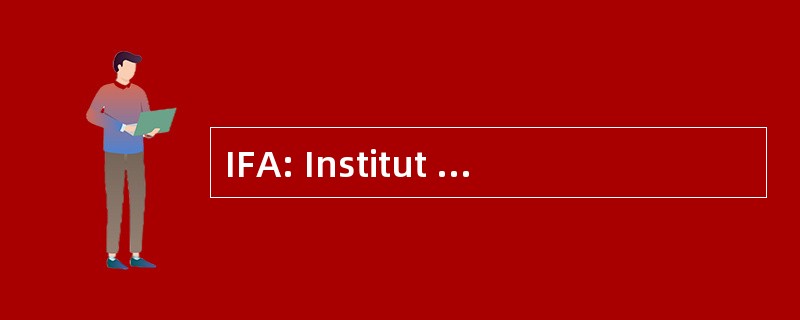 IFA: Institut FranÃ§ais d&#039;Agadir