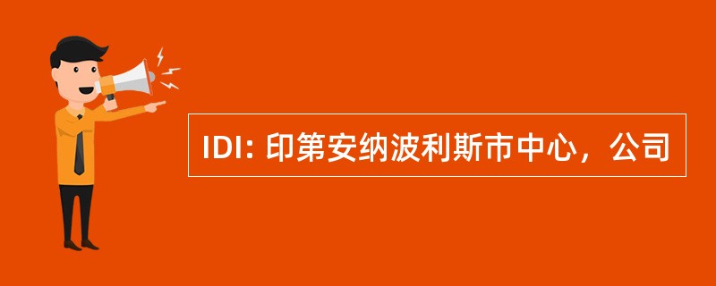 IDI: 印第安纳波利斯市中心，公司