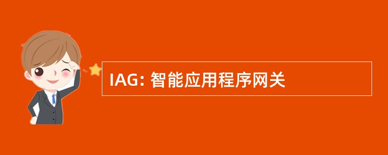 IAG: 智能应用程序网关