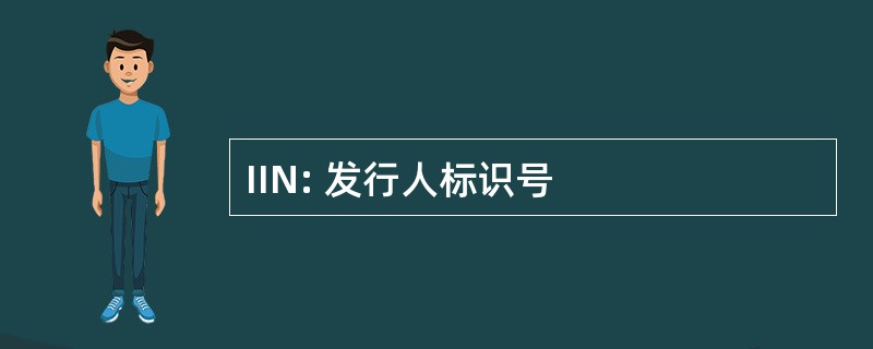 IIN: 发行人标识号