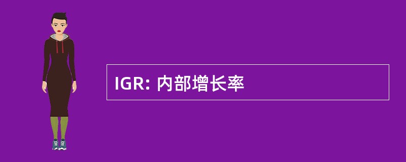 IGR: 内部增长率