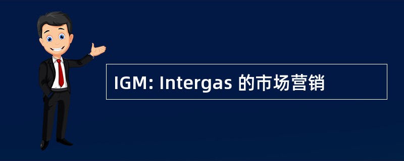 IGM: Intergas 的市场营销