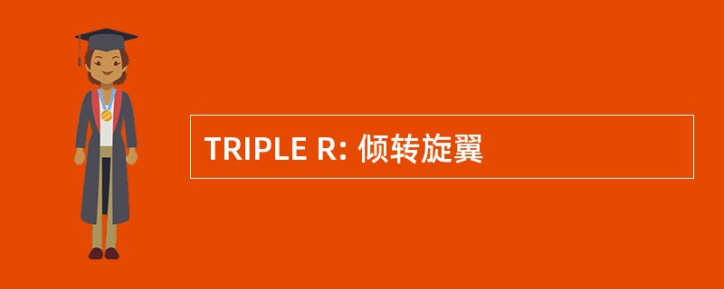 TRIPLE R: 倾转旋翼